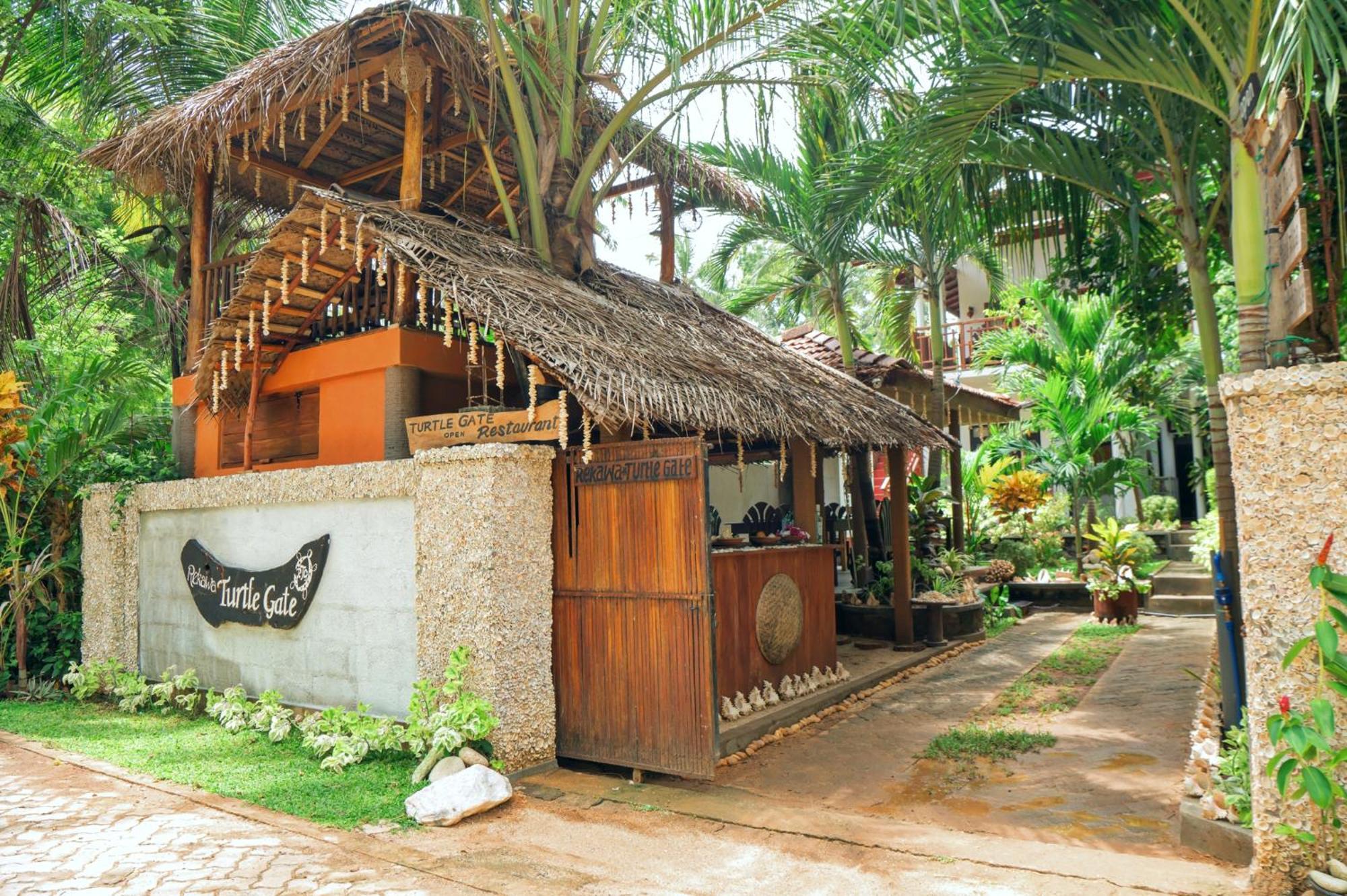 Rekawa Turtle Gate Hotel Тангалла Экстерьер фото